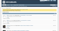Desktop Screenshot of forum.mucabrasil.com.br